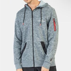 Spyder Men's Active Sweatshirt‎ Performance Tech Fleece Zip Hoodie Sweatshirt